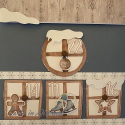 KIT Silly n.11 Calendario dell'Avvento/casa 2021 A4 - A3