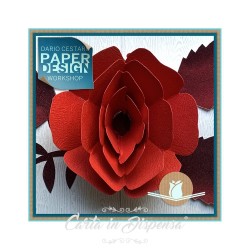 KIT A3-A4 Dario Cestaro - Pop-up cards 3 fiori