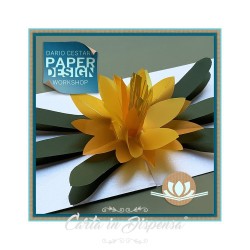 KIT A3-A4 Dario Cestaro - Pop-up cards 3 fiori