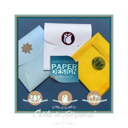 KIT A3-A4 Dario Cestaro - Pop-up cards 3 fiori
