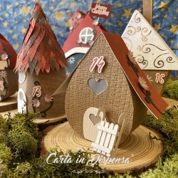 KIT Silly A4 n.14 Calendario dell'Avvento/villaggio 2022