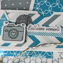 KIT PSscrap N.3 Mini album ricordi e sorrisi A4