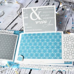 KIT PSscrap N.3 Mini album ricordi e sorrisi A4