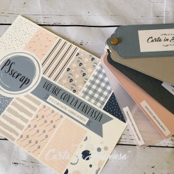 KIT PSscrap N.6 Mini Album Volare con la Fantasia A4