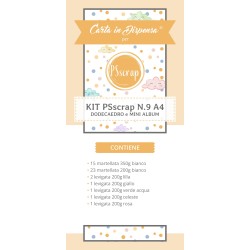 KIT PSSCRAP N.9 Dodecaedro A4