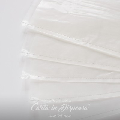 50pz Sacchetti 36x15+2 Carta pergamino (glassina)