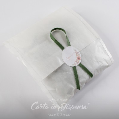 50pz Sacchetti 36x15+2 Carta pergamino (glassina)