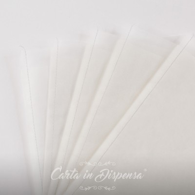 50pz Sacchetti 36x26+2 Carta pergamino (glassina)