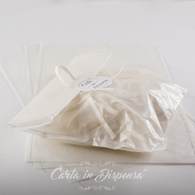 50pz Sacchetti 36x26+2 Carta pergamino (glassina)