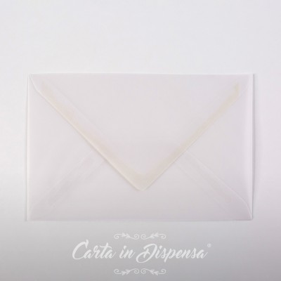 Conf. Buste TRASLUCIDA bianco 12x18