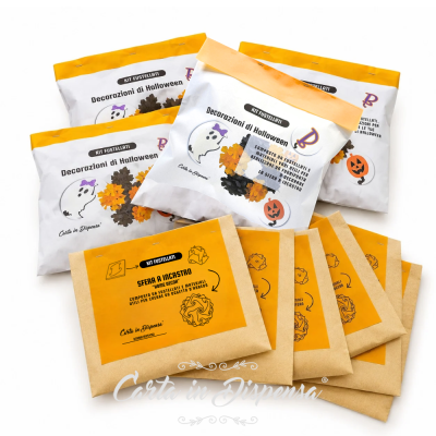 2 KIT (Decorazioni di Halloween + Sfera a Incastro)