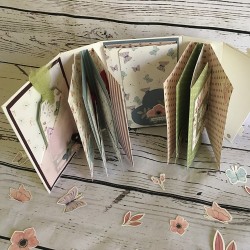 KIT PSSCRAP N.5 Mini Album Primavera A4