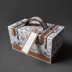 KIT N.2 Emozioni di Carta La Valigia dei ricordi & Scrap-Nic box A4