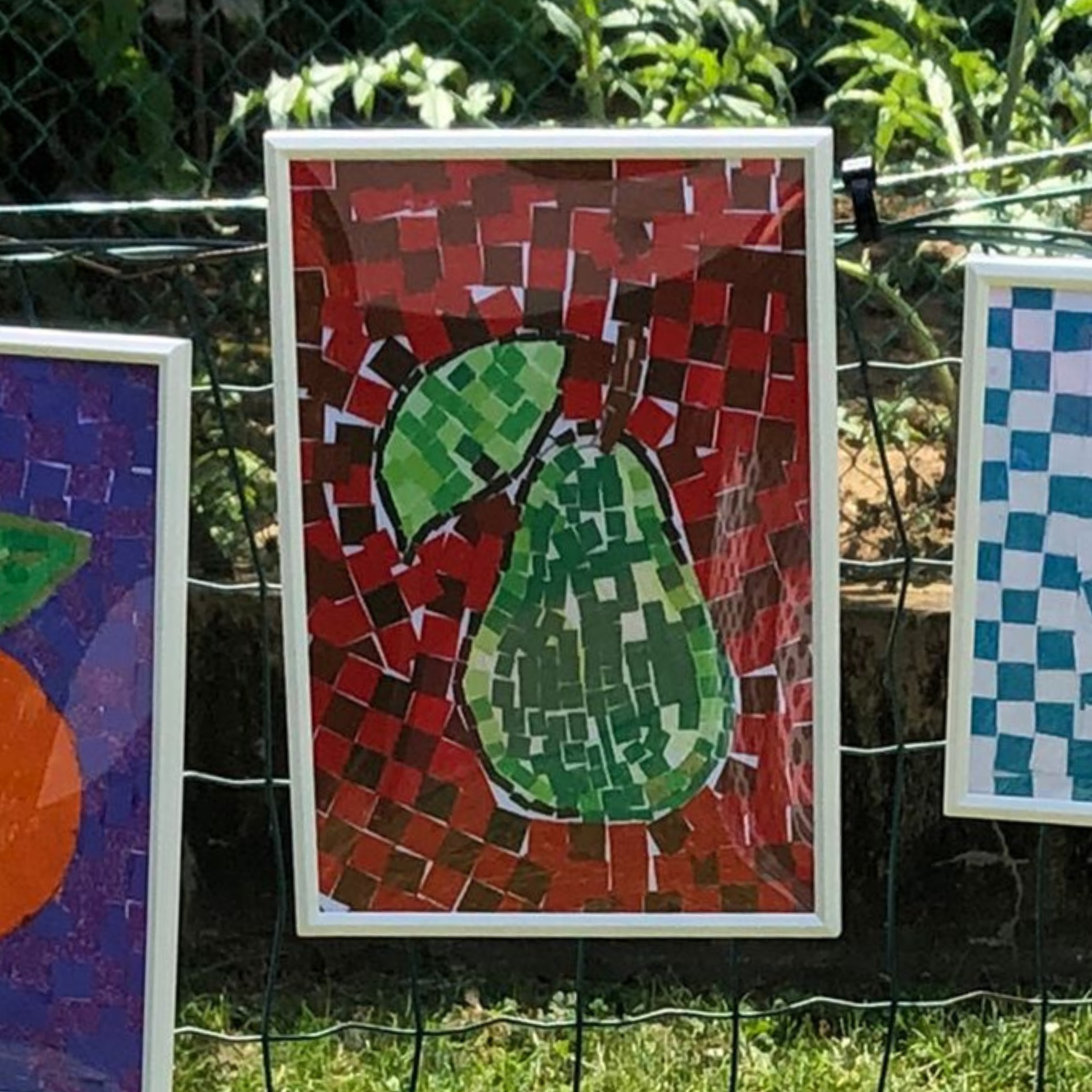 mosaico in carta mosaicando