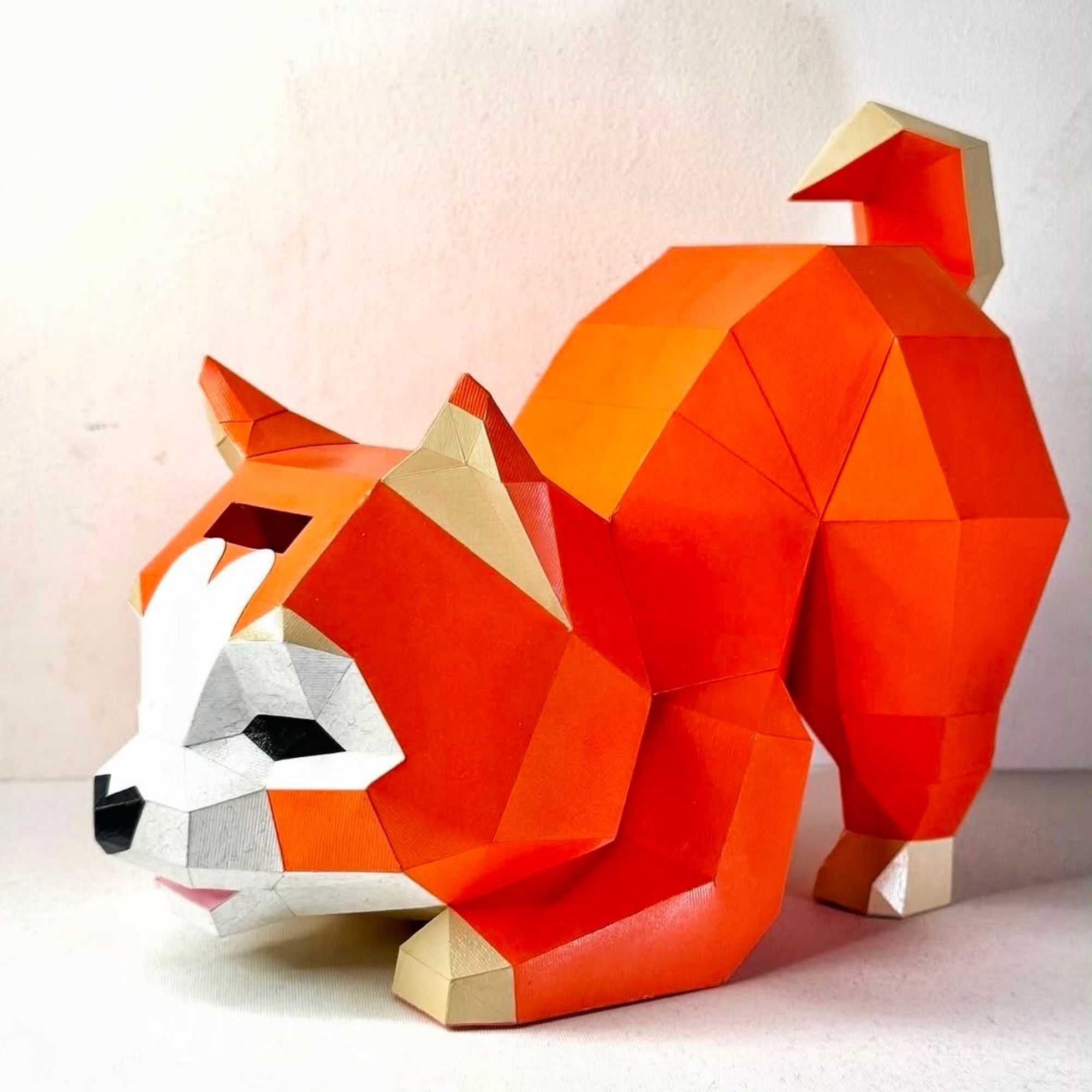 Scultura lowpoly di Michele Annicchiaro
