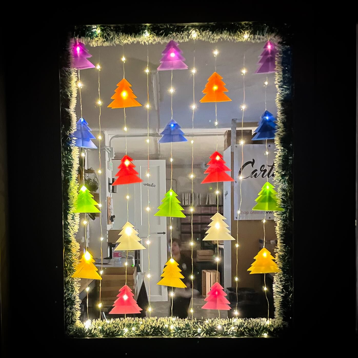 vetrata  illuminata